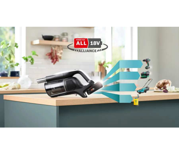 Bosch Odkurzacz pionowy Unlimited 10 BCS1041WAC biały - 1342725 - zdjęcie 5